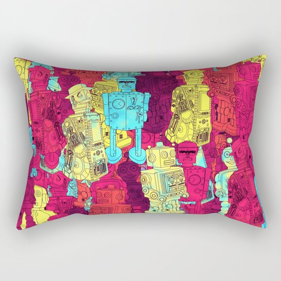 Mr. Robot, your screw is loose. Rectangular Pillow