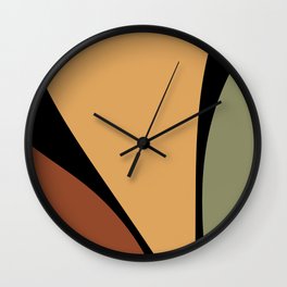 Minimalist Plant Abstract LXXI Wall Clock