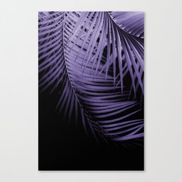 Palm Leaves Ultra Violet Vibes #1 #tropical #decor #art #society6 Canvas Print