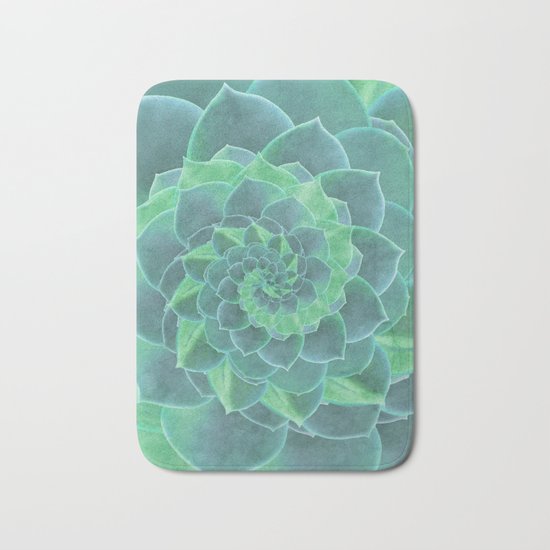 Succulent Rhapsody Bath Mat
