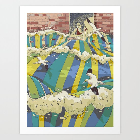 The Losing Wall Art Print