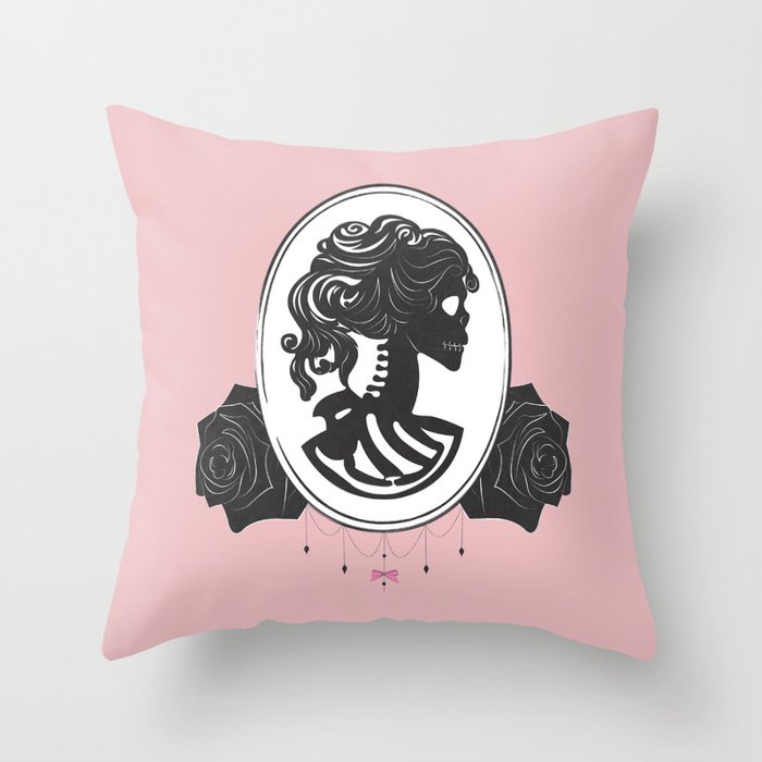 Cameo Seeker Throw Pillow