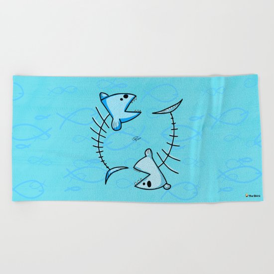 Pisces Beach Towel