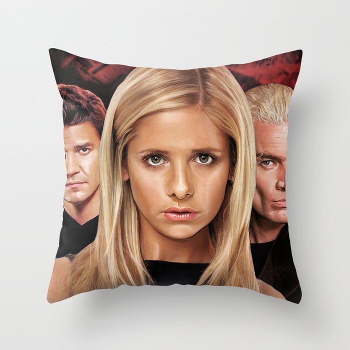 Buffy The Vampire Slayer  Throw Pillow