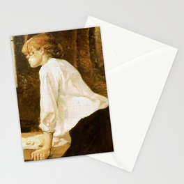 Henri de Toulouse-Lautrec The Laundress Stationery Card