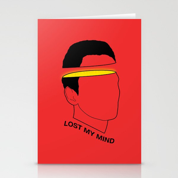 Lost My Mind Stationery Cards