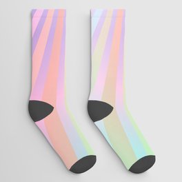 Colorful Summer Rainbow Socks