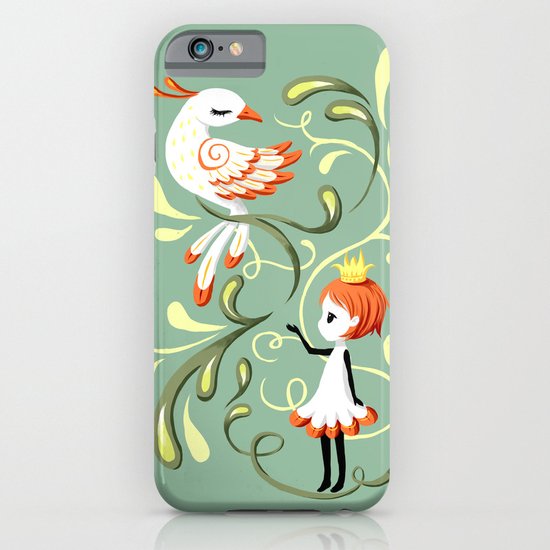 Princess and a Bird iPhone & iPod Case