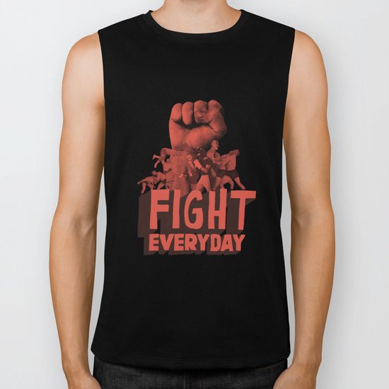 FIGHT EVERYDAY Biker Tank
