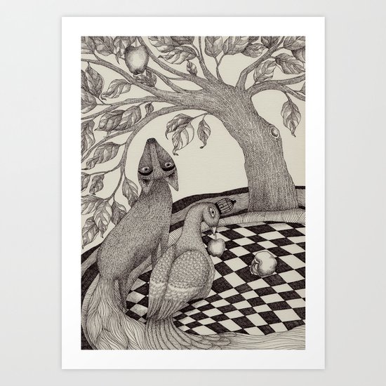 The Golden Apples (1) Art Print