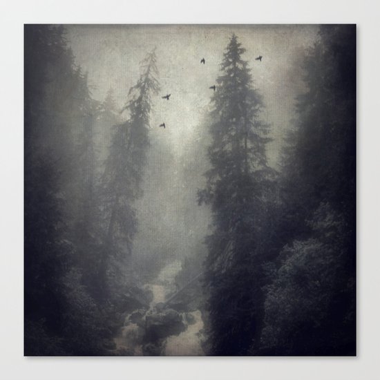 Soft Forest Canvas Print