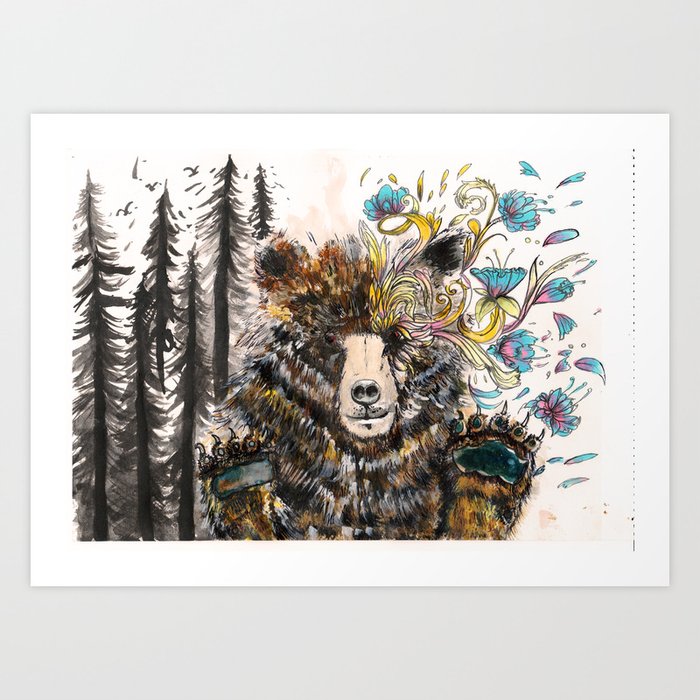 pedo bear Art Print