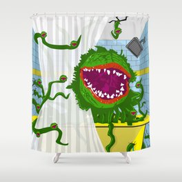 Little Shop Of Horrors Shower Curtain