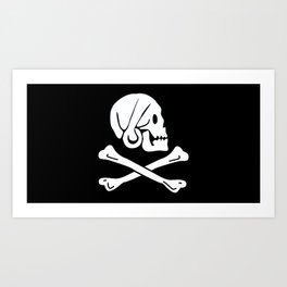 Pirate Flag (Henry Avery) Art Print