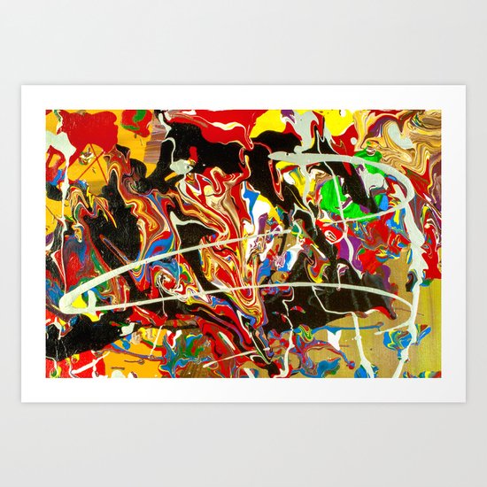 Madness Art Print