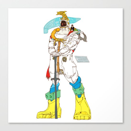 月夜見 - TSUKUYOMI Canvas Print