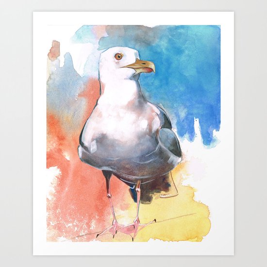 Seagull II Art Print