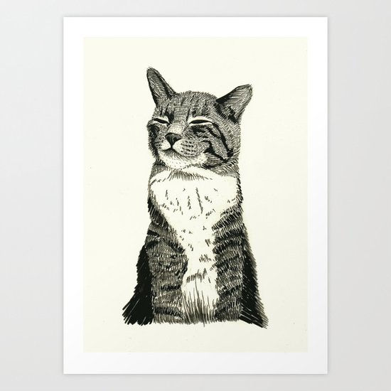 Cat Art Print