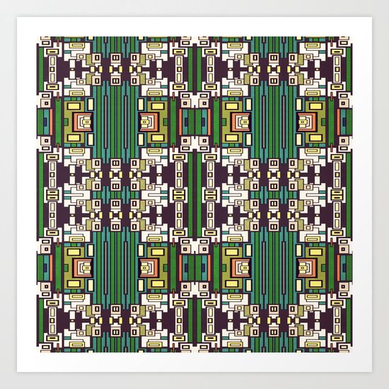 Pattern 4 Art Print