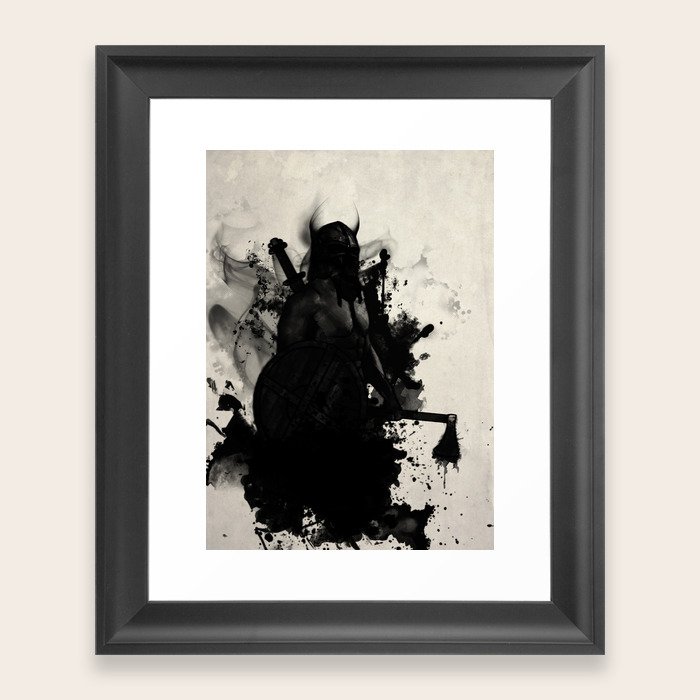 Viking Framed Art Print by Nicklas Gustafsson Society6