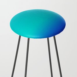 3 Blue Gradient Background 220715 Minimalist Art Valourine Digital Design Counter Stool