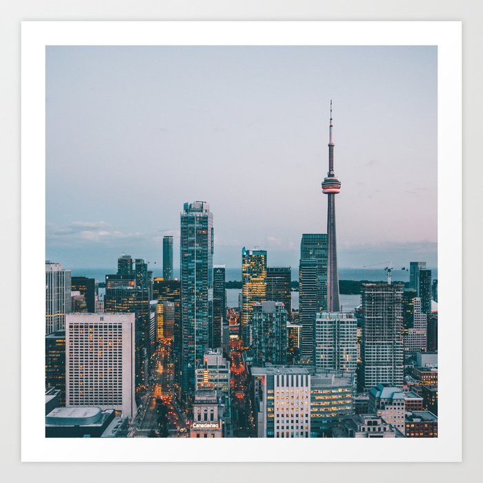 Canada Photography - Toronto City Art Print