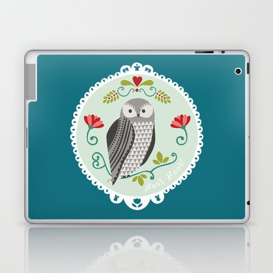 Piccola Damigella Gufo Laptop & iPad Skin