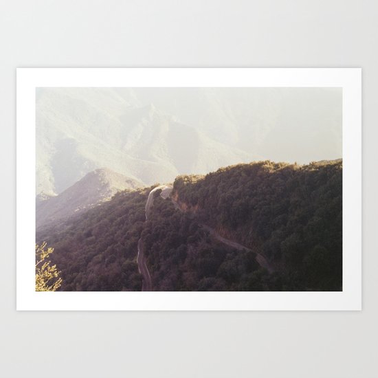 death of the wilderness. Art Print