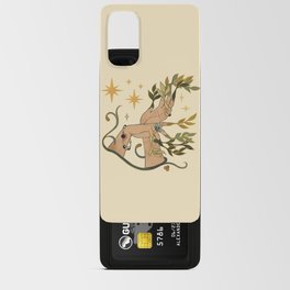 Nymph Hands With Leaves Vintage Android Card Case