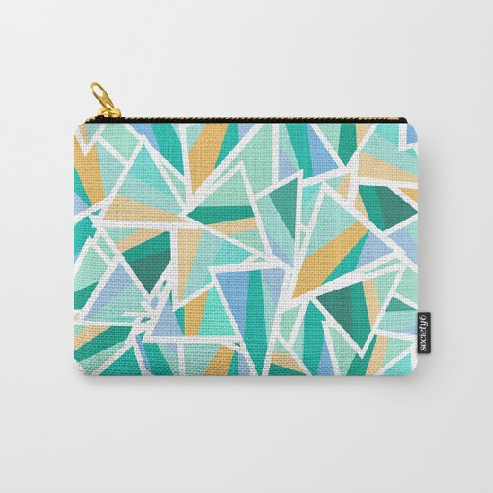 Triangles Carry-All Pouch