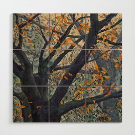 Forest Morning Wood Wall Art