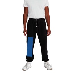 Dark Bright Blue Solid Color Pairs PPG Glidden 2023 Trending Color Florentine Lapis PPG1244-7 Sweatpants