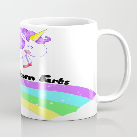 Unicorn Farts Coffee Mug By Lanrinheart Society6