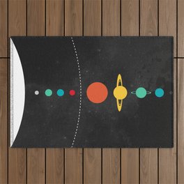 The Solar System Outdoor Rug