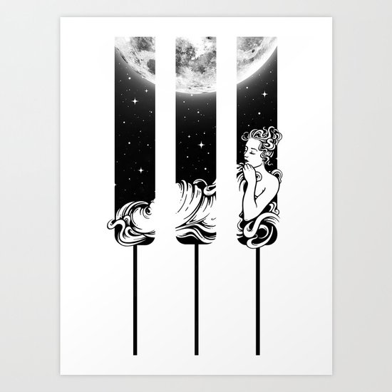 Moonlight Sonata Art Print