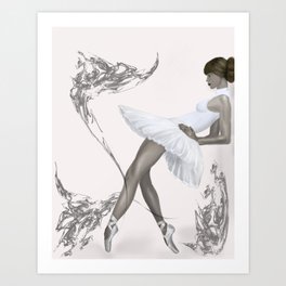Ballerina  Art Print