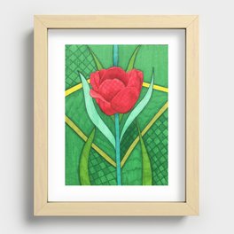 Tulip Recessed Framed Print