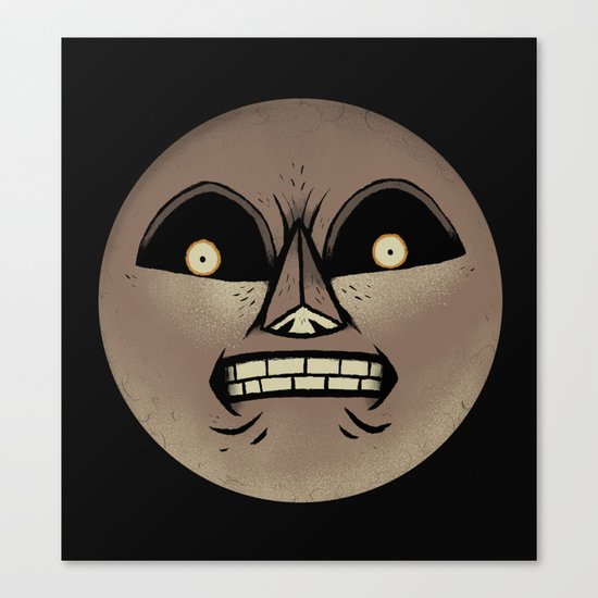 THE MOON. Canvas Print