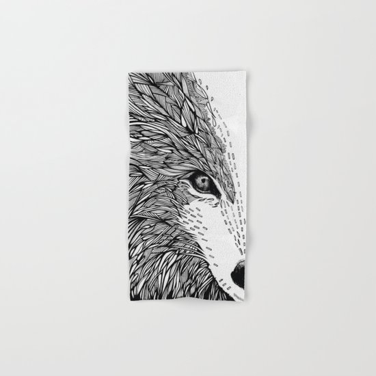 wolf like me Hand & Bath Towel