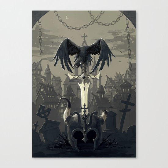 Dark Times Canvas Print