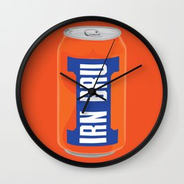 Irn Bru Wall Clock