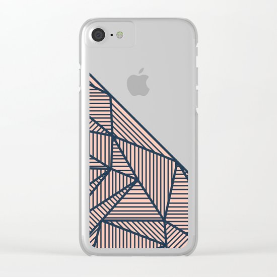 B Rays Geo 2 Clear iPhone Case