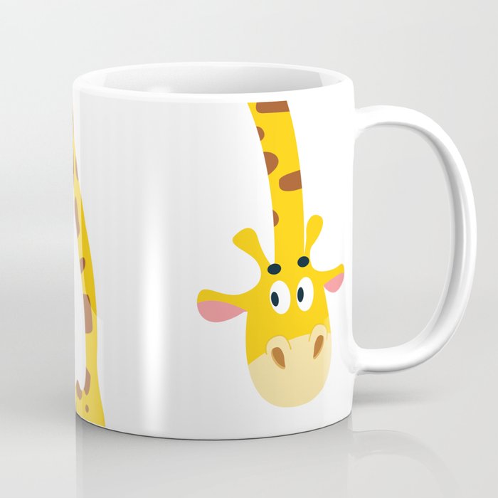 Tall Woodland Giraffe Coffee Mug