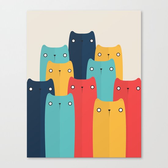 Cats Canvas Print