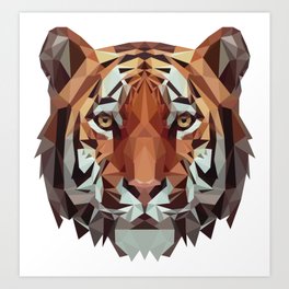 tiger Art Print
