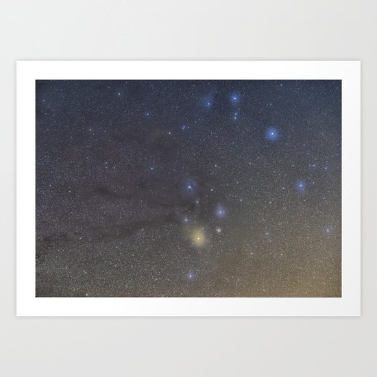 Antares region Art Print