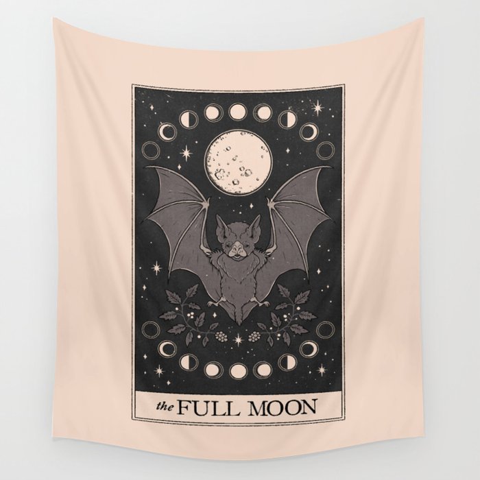 The Full Moon Wall Tapestry