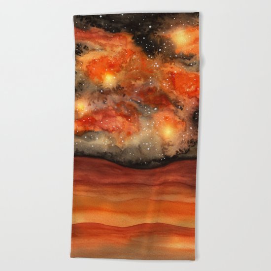 Beautiful Galaxy II Beach Towel