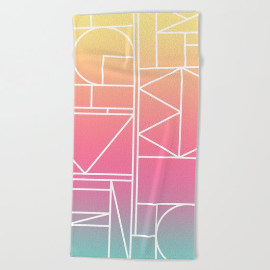 Kaku Quattro Beach Towel