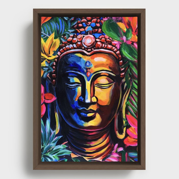 The Spiritual Self - The Buddha Framed Canvas